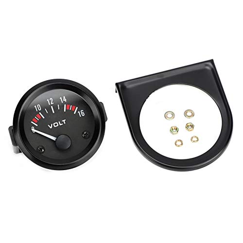Auto Universal 12V Voltmeter 52mm/2in Voltmeter Gauge 8-16V BX100007 12v Voltmeter 52mm Voltmeter 12v Voltmeter Voltage Meter Voltage Gauge Auto Universal Voltmeter Voltage Tester Auto Universal 12V Voltmeter 52mm/2in Voltmeter Gauge 8-16V BX100007 12v Voltmeter 52mm Voltmeter 12v Voltmeter Voltage Meter Voltage Gauge Auto Universal Voltmeter Voltage Tester von Yctze