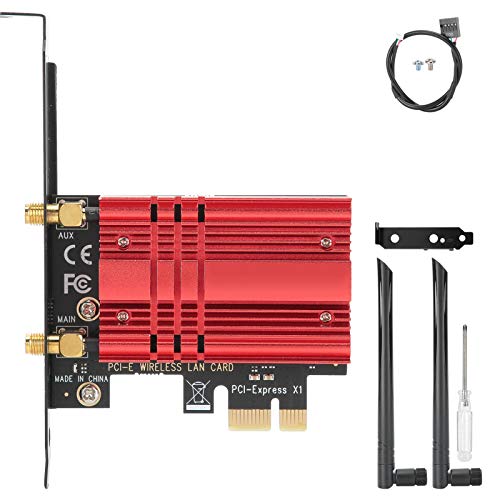 Drahtlose Karte, Dualband-PCI-E-Karte, Computerkarte, mit Antenne/CD/kurzer Schallwand von Yctze