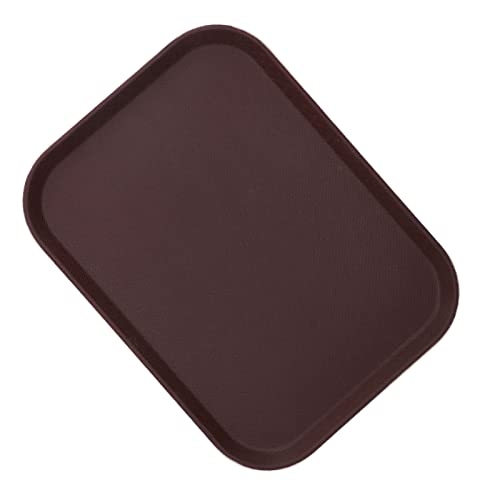 Rundes, Rundes Tablett, 25 X 35 Cm, Serviertablett für Cafés, mit Rutschfestem Gummi, Komplett aus Gehärtetem Glas, Hitzebeständig, Breite Anwendung – Rundes Tablett oder Bar, von Yctze