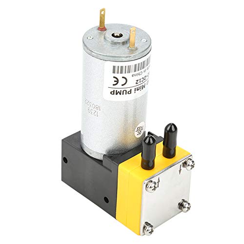 Selbstansaugende Membranpumpe Wasser 12V 0,4 1L Min Elektrischer Gleichstrommotor Mikromembran-Vakuum Selbstansaugende Wasserpumpe Terrasse Rasen Gartenteich Leistung von Yctze