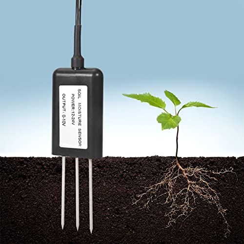 Yctze 0 10 V 2-in-1-Bodentemperatur-Feuchtigkeitssensor Bodensensor-Sender Hochpräziser Analogausgang mit Sensor 2-in-1-Temperatur von Yctze