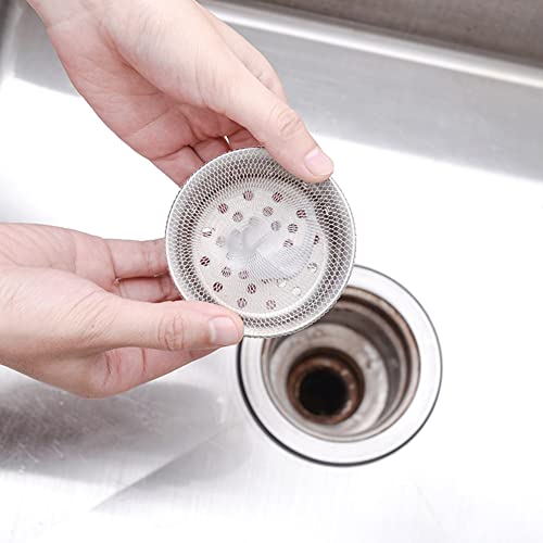 Yctze 100 Stcs Mesh Küchenspüle Abflusssiebsbeutel Fänger für Lebensmittelabfälle von Yctze