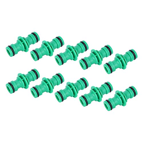 Yctze 10pcs Gerade Wasserschlauchanschluss Schnellanschlüsse für Gartenbewässerung - Einfaches Rohrverbindungswerkzeug für Gartenbau und Gartenarbeit für Heimat Yctze 10pcs Gerade Wasserschlauchanschluss Schnellanschlüsse für Gartenbewässerung - Einfaches Rohrverbindungswerkzeug für Gartenbau und Gartenarbeit für Heimat von Yctze