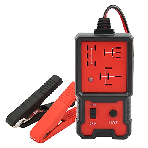 Yctze Auto Batterietester, 12V Elektronischer Auto-Relais-Tester, Leicht zu Bedienen Diagnosewerkzeug, Universal für Auto-Batterie, Automotive Relais Tester, Batterieprüfer Yctze Auto Batterietester, 12V Elektronischer Auto-Relais-Tester, Leicht zu Bedienen Diagnosewerkzeug, Universal für Auto-Batterie, Automotive Relais Tester, Batterieprüfer von Yctze
