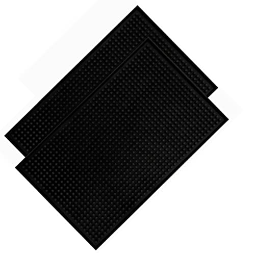 Yctze 2 PCs Black Bar Service Matte - Wasserdicht von Yctze