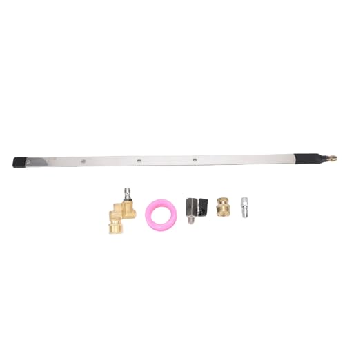 Yctze 23 -Zoll -Autokühler -Reinigungswerkzeug Edelstahl Kühler Flush -Zauberstab mit 4 Düsen für Druckscheibe oder Luftpumpe Passwagen -Autos. Bagger Yctze 23 -Zoll -Autokühler -Reinigungswerkzeug Edelstahl Kühler Flush -Zauberstab mit 4 Düsen für Druckscheibe oder Luftpumpe Passwagen -Autos. Bagger von Yctze