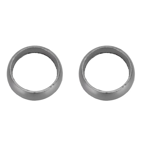 Yctze 2pcs Donut Style -Abgabetile 2 Zoll Innendurchmesser -Rohr Zum Verteiler Automobilabschubdichtung Zubehör von Yctze