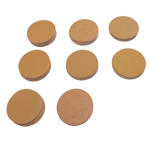 Yctze 3 -Zoll -Schleifscheiben Haken und Sandpapierpads mit 100 Blättern für Holzbearbeitung, Automobile und Vielseitiger Gebrauch von Yctze