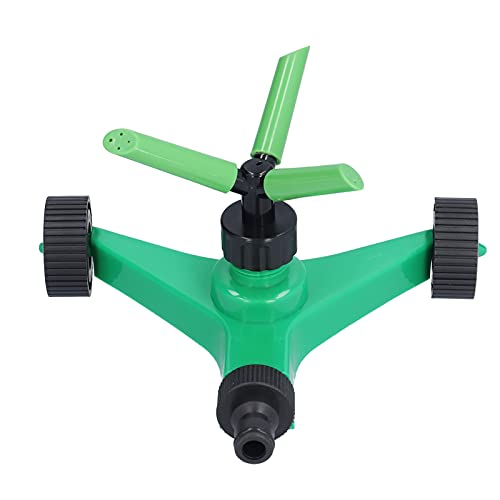 Yctze 360 ° Automatischer Rotierender Sprinkler mit 3 Armedüse für eine Effiziente Bewässerung von Gartenrasen von Yctze