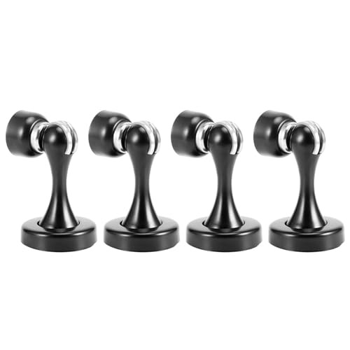 Yctze 4 Setzen Sie Edelstahl Magnet -Türstopps -Bodenwand Saugstopper mit Starkem Magnet von Yctze