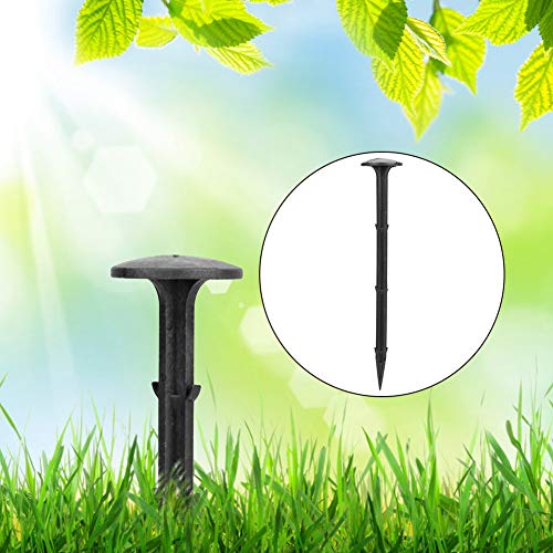Yctze 50pcs Langable Plastikzeltstifte für Camping -Garten -Baldachin Markisen 16 cm Schwere PP Bodennägel für Zelte Im Freien Im Freien (20 cm) von Yctze