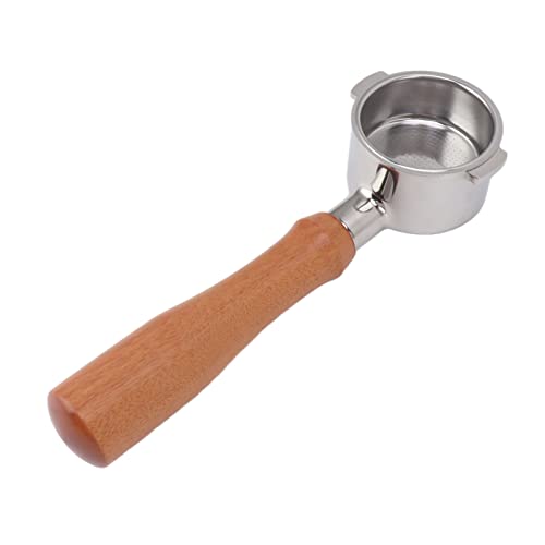 Yctze 51 Mm Bodenloser Portafilter für EC0310 Kaffeemaschine - Edelstahl -Design mit Abnehmbarem Korb für (Stil 4) von Yctze