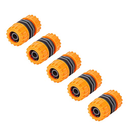 Yctze 5pcs 1/2 "Schlauchverlängerungssteckerverbindung für Garten- und Wasserwasserschlauchreparatur - Einfache Installation und Durchlaufsicheres Design von Yctze
