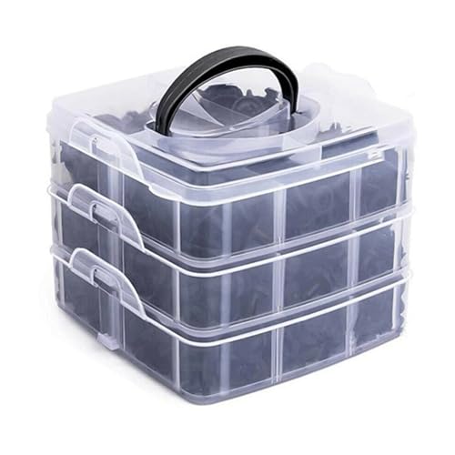 Yctze 620 PCs Stoßfängerhalterclips mit Entfernungstools für das Autoreparatur -Kit, Verschiedene Größen Im Speichergehäuse Yctze 620 PCs Stoßfängerhalterclips mit Entfernungstools für das Autoreparatur -Kit, Verschiedene Größen Im Speichergehäuse von Yctze