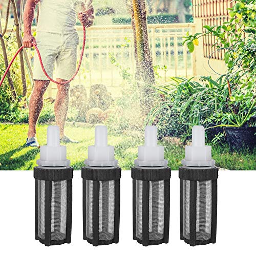 Yctze 6pcs Mikropumpenfilteranschluss 8 Mm mit Edelstahlnetz für Wassereinlass - Essentielles Zubehör für Bewässerungs- und Wasserpumpen von Yctze