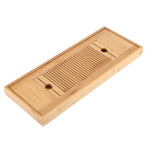Yctze Bambus -Mini -Tee Servierschale für Gongfu Tee, Abnehmbares Design, Wasserlagerungstank 38x15 Cm Umweltfreundliche Teeplatte für Zuhause oder Büro Yctze Bambus -Mini -Tee Servierschale für Gongfu Tee, Abnehmbares Design, Wasserlagerungstank 38x15 Cm Umweltfreundliche Teeplatte für Zuhause oder Büro von Yctze