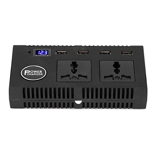 Yctze CAR DC 12V 24 V Zum AC 220V -Konverter mit Sprachabgabe 200 -W Ausgangsstrom Portable Doppelspannung für Cars Wohnmobile und Camping von Yctze