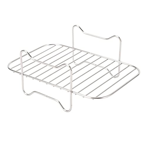 Yctze Edelstahl-Multi-Layer-Fritteuse-Rack für Foodi DZ201 401-Vielseitiger Dehydrator & Rack, Nicht-Stick und Einfach zu Reinigen Yctze Edelstahl-Multi-Layer-Fritteuse-Rack für Foodi DZ201 401-Vielseitiger Dehydrator & Rack, Nicht-Stick und Einfach zu Reinigen von Yctze