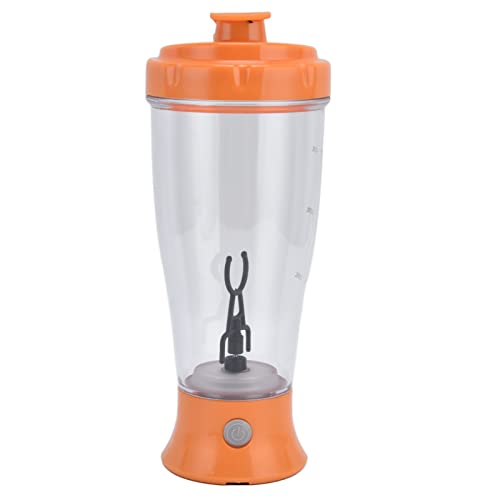 Yctze Elektrischer Rührbecher 350 Ml, Einfache Kaffee-Milch-Schüttelflasche, Automatischer Shaker-Becher mit Transparentem Design, Leistungsstarkem Motor und Einfacher Reinigung für von Yctze