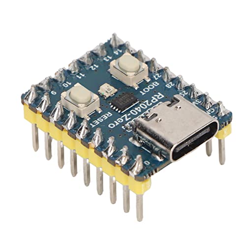 Yctze -Entwicklungsplatine mit Lötstift, RP2040-Chip, Dual-Core-Prozessor – Unterstützt C, C++, Python-Entwicklung, Anschluss – Mikrocontroller-Kit für Software-Entwicklung Yctze -Entwicklungsplatine mit Lötstift, RP2040-Chip, Dual-Core-Prozessor – Unterstützt C, C++, Python-Entwicklung, Anschluss – Mikrocontroller-Kit für Software-Entwicklung von Yctze