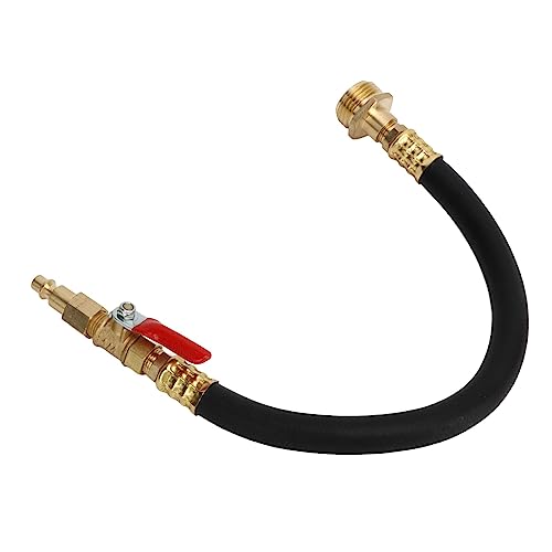 Yctze Gartenschlauch -Adapter -Kit mit Messingmaterial für RV Frost & Sprinklerwinterisation /4 "US Quick Connect von Yctze