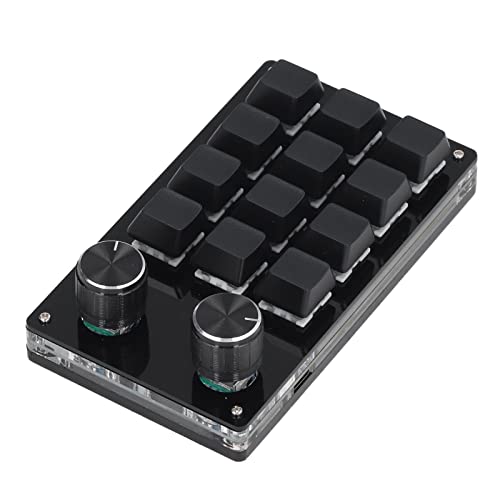 Yctze Programmierbare Mechanische 12-Tasten-Gaming-Tastatur mit 2 Knöpfen – USB-Kabel Im Lieferumfang Enthalten – DIY Kleine OSU-Gaming-Tastatur für Desktops und Peripheriegeräte Yctze Programmierbare Mechanische 12-Tasten-Gaming-Tastatur mit 2 Knöpfen – USB-Kabel Im Lieferumfang Enthalten – DIY Kleine OSU-Gaming-Tastatur für Desktops und Peripheriegeräte von Yctze