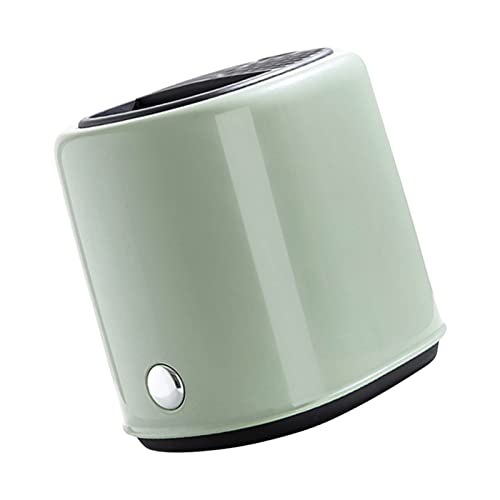 Yctze Retro -Messer -Block Utensilhalter 2 in 1 Arbeitsplattenorganisator mit Großer Kapazität für die Küche Einfach zu Reinigende, Universelle Messerspeicherlösung (GREEN) von Yctze