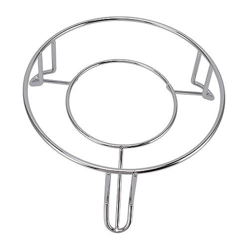 Yctze Rostfreier Stahlrund -Trivet -Halter Wärmeisolierungstopf Rack für Küchenentisch | Heißplattenruhepad von Yctze