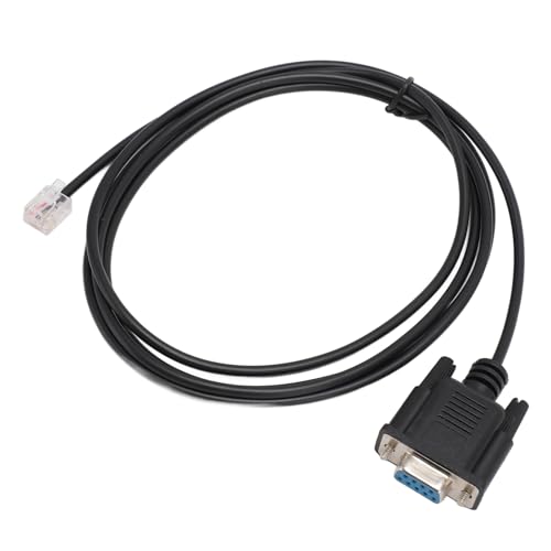 Yctze Rs232c RJ11 6ft DB9 RS232 auf RJ11 6P4C Serialole-Kabel für AP7800 AP7900 940?0144A – Plug-and-Play-Adapter für LAN Verbindung Kompatibel mit A9-Algorithmus PVC beschichtet Yctze Rs232c RJ11 6ft DB9 RS232 auf RJ11 6P4C Serialole-Kabel für AP7800 AP7900 940?0144A – Plug-and-Play-Adapter für LAN Verbindung Kompatibel mit A9-Algorithmus PVC beschichtet von Yctze