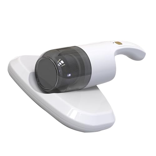Yctze Schnurloses Bett -Staubsauger 350W Leistungsstarke Saughändler -Matratzenreiniger für den Heimgebrauch (WHITE) von Yctze