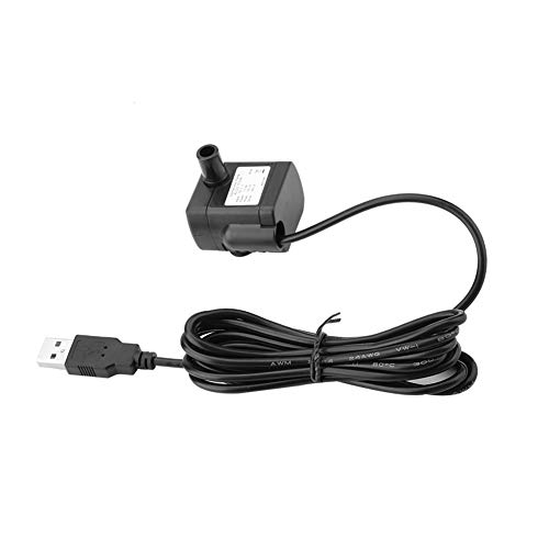 Yctze USB DC 5V Mini Bürstenlose Wasserpumpe für Aquarium, Aquarium, Brunnenwasserzirkulation – Elektrisch, kein Lärm von Yctze