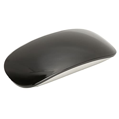 Yctze Wiederaufladbare Kabellose Maus, Leise Tragbare Büro-/Heimmaus mit Niedrigem Dezibel, Ergonomischem Design, Touch-Wheel-Technologie und Einstellbaren 800/1200/1600 DPI, von Yctze
