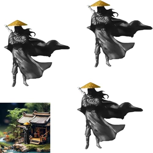 YeGang Mini-Kampfsport-Schwertkämpfer-Figur – Harz, antiker Stil, Samurai-Ritter-Ornament, Jianghu-Wander-Skulptur, Zubehör für Auto, Armaturenbrett, Büro, Schreibtisch, Heimdekoration (3 Stück x A) YeGang Mini-Kampfsport-Schwertkämpfer-Figur – Harz, antiker Stil, Samurai-Ritter-Ornament, Jianghu-Wander-Skulptur, Zubehör für Auto, Armaturenbrett, Büro, Schreibtisch, Heimdekoration (3 Stück x A) von YeGang