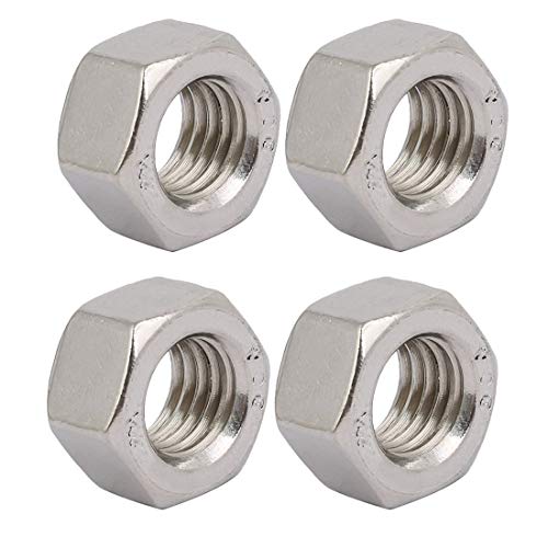 YeVhear Sechskantmuttern, 5/8-11, UNC 304, Edelstahl, 4 Stück von YeVhear