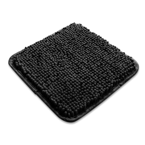Yeaban Kleine Badezimmerteppiche, 30,5 x 30,5 cm, dicke Chenille-Badematten, saugfähiger und waschbarer Badteppich, rutschfest, Plüsch- und weiche Teppiche für Badezimmer, Dusche, Waschbecken Yeaban Kleine Badezimmerteppiche, 30,5 x 30,5 cm, dicke Chenille-Badematten, saugfähiger und waschbarer Badteppich, rutschfest, Plüsch- und weiche Teppiche für Badezimmer, Dusche, Waschbecken von Yeaban