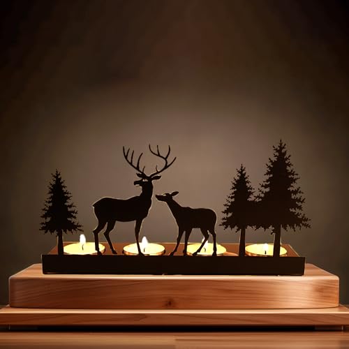 Kerzenhalter Adventskranz Schwarz für 4cm Teelicht, Kerzeneinsatz Tafelkerzen, Kerzenständer Metall Modern, Kerzenhalter Stumpenkerzen, für DIY Adventskranz Deko Weihnachten Kerzenteller Kerzenhalter Adventskranz Schwarz für 4cm Teelicht, Kerzeneinsatz Tafelkerzen, Kerzenständer Metall Modern, Kerzenhalter Stumpenkerzen, für DIY Adventskranz Deko Weihnachten Kerzenteller von YeahBoom