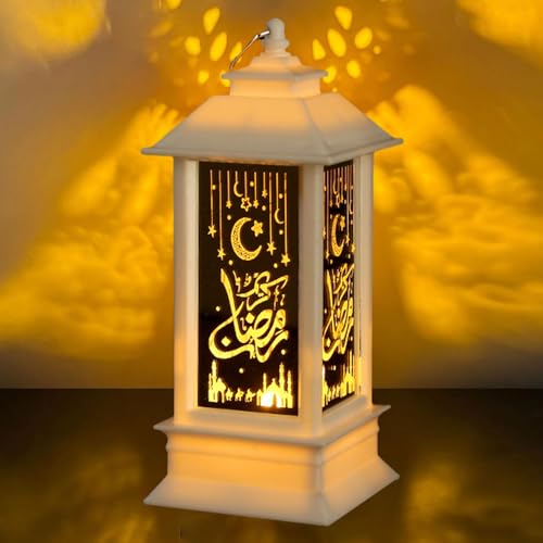 Ramadan Deko Laterne,Vintage Laterne Deko,Ramadan Deko Lampe,Set Ramadan Kareem Dekoration Laterne,Ramadan Laternen,Eid Mubarak Dekoration Mond Stern Laterne,Ramadan Laterne-Lichterkette Außen von YeahBoom