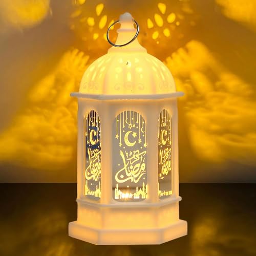 Ramadan Deko Laterne,Vintage Laterne Deko,Ramadan Deko Lampe,Set Ramadan Kareem Dekoration Laterne,Ramadan Laternen,Eid Mubarak Dekoration Mond Stern Laterne,Ramadan Laterne-Lichterkette Außen von YeahBoom