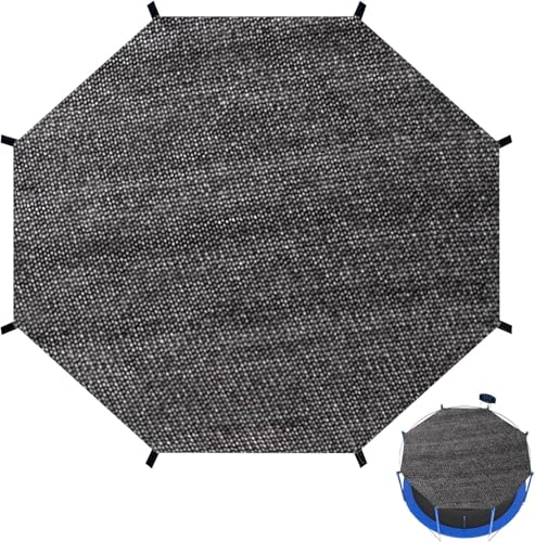 Trampolin Sonnenschutz Abdeckung,304.8cm Outdoor Trampolin Sonnenschutz,Trampolin Überdachung Abdeckung für 8 Stangen-Trampolin,Randabdeckung UV-beständig,Zelt,Baldachin,Sonnenschutz für Hinterhof von YeahBoom