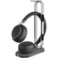 Yealink BT Headset BH76 Black USB-A + Ladeständer Teams von Yealink