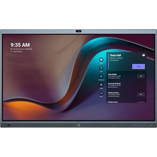 Yealink MeetingBoard Panneau plat de signalisation numérique 2,18 m (86") LED WiFi 4K Ultra HD Noir Écran Tactile Yealink MeetingBoard Panneau plat de signalisation numérique 2,18 m (86") LED WiFi 4K Ultra HD Noir Écran Tactile von Yealink