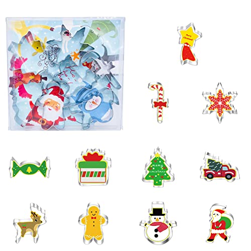 Yealoo 11 Stück Keksausstecher Plätzchen Ausstecher Weihnachten Ausstechformen Plätzchenausstecher Set Yealoo 11 Stück Keksausstecher Plätzchen Ausstecher Weihnachten Ausstechformen Plätzchenausstecher Set von Yealoo