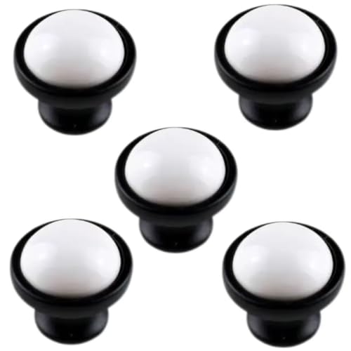 5 Stück Einloch-Hardware-Zubehör, cremefarbene Keramikknöpfe, Schranktüren, Möbel, Schubladengriffe, Retro, einfach und schick. 5 Stück Einloch-Hardware-Zubehör, cremefarbene Keramikknöpfe, Schranktüren, Möbel, Schubladengriffe, Retro, einfach und schick. von Yeandshi