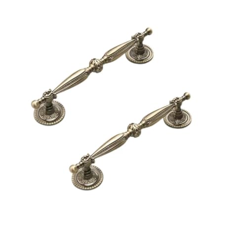 Schrankknauf, Antik-Bronze, 128 mm, Vintage-Stil, Schrankgriff, Vintage-Bronze, Schubladenknauf, Schrankgriff, Möbel, Hardware, Ziehgriff, 2 Stück Schrankknauf, Antik-Bronze, 128 mm, Vintage-Stil, Schrankgriff, Vintage-Bronze, Schubladenknauf, Schrankgriff, Möbel, Hardware, Ziehgriff, 2 Stück von Yeandshi