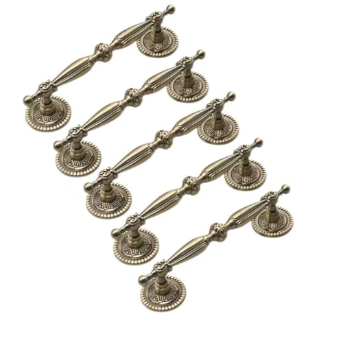 Schrankknauf, Antik-Bronze, 96 mm, Vintage-Stil, Schrankgriff, Vintage-Bronze, Schubladenknauf, Schrankgriff, Möbel, Hardware, Ziehgriff, 5 Stück Schrankknauf, Antik-Bronze, 96 mm, Vintage-Stil, Schrankgriff, Vintage-Bronze, Schubladenknauf, Schrankgriff, Möbel, Hardware, Ziehgriff, 5 Stück von Yeandshi