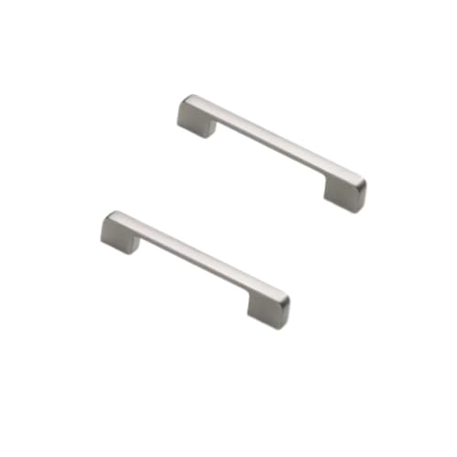 Yeandshi 2 Pack Silber Gebürstete Küchenschrank Zink Legierungs Türgriff, 128 MM Loch Mittelschrank Hardware Garderobe Griff Badezimmerschublade Ziehen. von Yeandshi