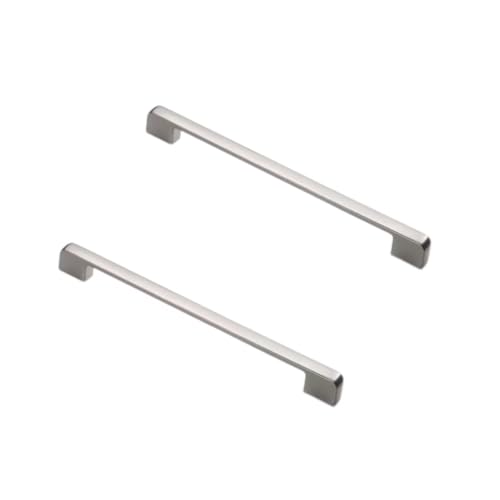 Yeandshi 2 Pack Silber Gebürstete Küchenschrank Zink Legierungs Türgriff, 224 MM Loch Mittelschrank Hardware Garderobe Griff Badezimmerschublade Ziehen. von Yeandshi