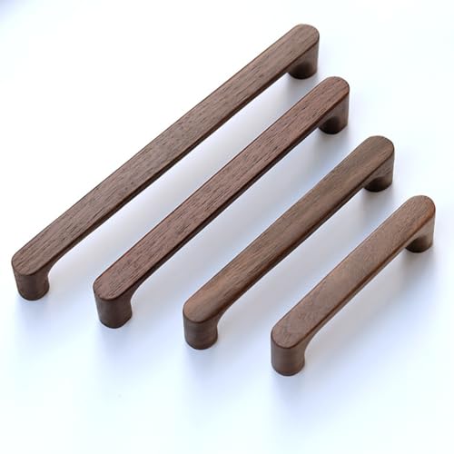 Yeandshi 2 Stücke Braun Walnussmöbel Griff 192MM Loch Mitte Küchengriff Kleiderschrebe Kommode Zugschrankknopf Zieh Schrankschubladenschrank Schrank von Yeandshi