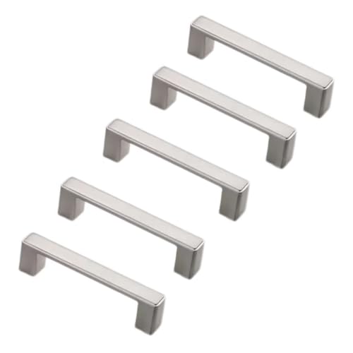 Yeandshi Stilvoller Türgriff für Küche und Kleiderschrank, 96 mm, perfektes Möbelgriff-Set, langlebig, 5 Stück von Yeandshi