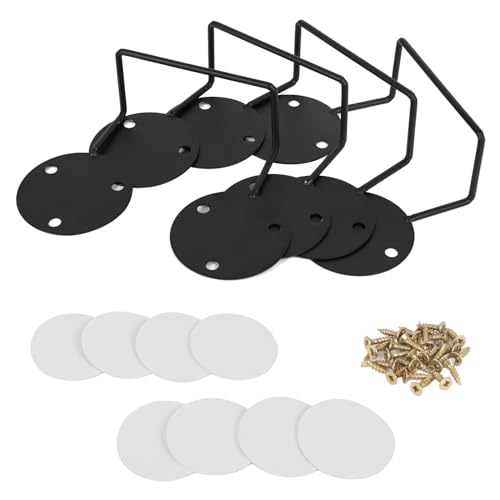 4X Edelstahl Matratzenkeil, Matratzen-Halter,Verstellbare rutschfeste Matratzenscheiben, Matratzenbügel Binder Ritzenfüller für Matratzen,Rutschfest Matratzenhalter für Kopf- oder Fußende (schwarz) von Yearninglife